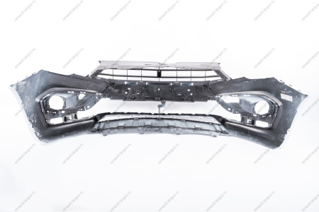 Бампер передний без отверстий под датчики системы парковки в цвет 221 Ледниковый (белый) LADA Vesta FL Lada
