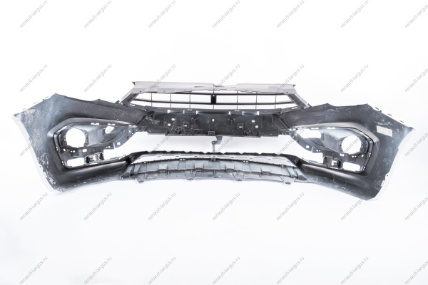 Бампер передний без отверстий под датчики системы парковки в цвет 221 Ледниковый (белый) LADA Vesta FL Lada