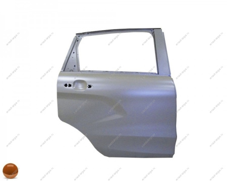 Дверь LADA XRAY задняя правая крашеная 199 Фреш (оранжевый) АвтоВАЗ