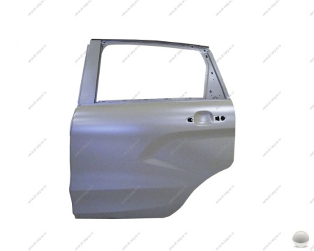 Дверь LADA XRAY задняя левая крашеная 242 Серый базальт (серо-бежевый) АвтоВАЗ
