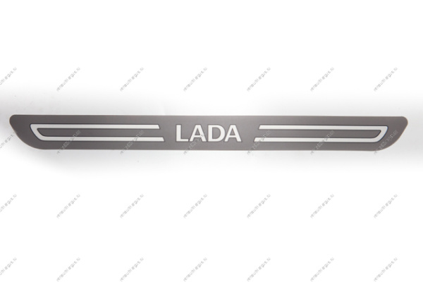 Облицовка порога передней двери (самоклеющаяся) , LADA, LADA Largus 1 шт Lada