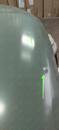 УЦЕНКА Капот LADA Largus (FL) NEW ) (Загнут угол, два грубых тычка ) (катафорезный грунт) Lada