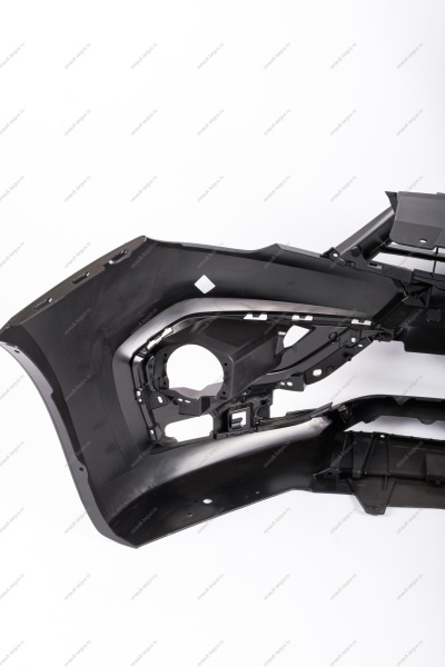 Бампер передний неокрашенный без отверстий под датчики системы парковки ( под покраску) LADA Vesta NG Lada