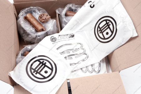 Поршневая группа кт. (4 шт.) d-82.0 с кольцами ВАЗ-21116 группа С (Эксперт) Мотордеталь