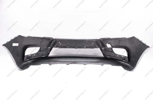 Бампер передний LADA Vesta Sedan/SW в цвет (без заглуш под букс крюк) 608 Плутон (серый) АвтоВаз