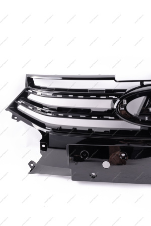 Решетка LADA Vesta NG радиатора средняя (черный лак) Lada