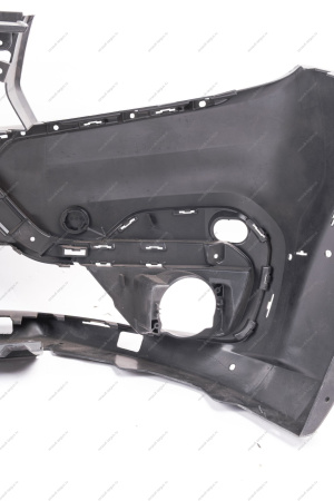 Бампер передний с отверстиями под накладки , с крышкой окна под буксирную проушину (под покраску) LADA Largus Cross (FL) NEW Lada