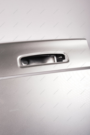 Дверь задка левая (глухая) LADA Largus/Лада Ларгус крашеная 691 Платина (Серебристый) с отв. под стекло очиститель GAMMA