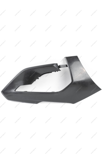Накладка переднего бампера правая без отвер. под датчик слепой зоны (под покраску) LADA Vesta SW Cross FL Lada