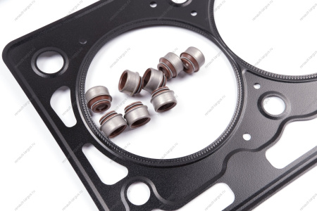 Комплект прокладок головки цилиндров 8кл LADA Largus (+ масл колпачки) дв K7M ZENTPARTS