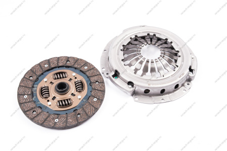 Комплект сцепления Renault Duster, Logan, Sandero I/II 1.6 K4M, Lada Largus 200 мм, 26 шлицов, трос. (в упак.LECAR) Lada