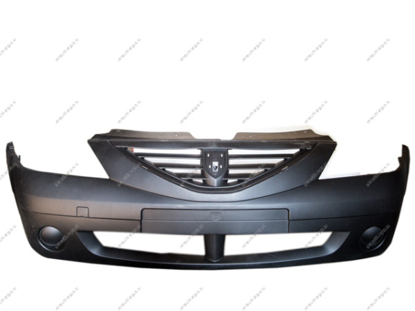 Бампер передний RENAULT Logan/Рено Логан до 2010 г с клеющим значком DACIA BodyParts