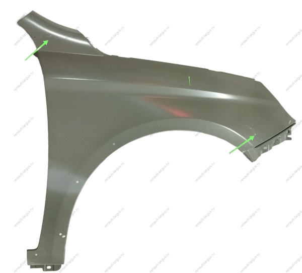 Крыло переднее правое (катафорезный грунт) Lada Vesta SW Cross царапины Lada