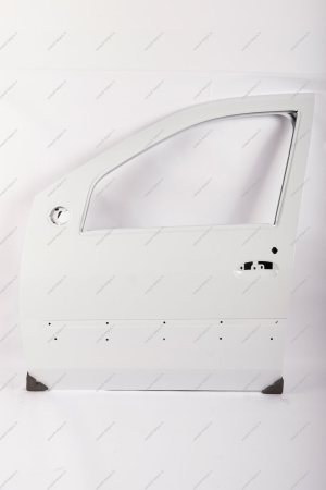 Дверь передняя левая LADA Largus/Лада Ларгус крашеная (с отв. под молдинг) 221 Ледниковый (Белый) Lada