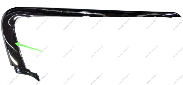 Молдинг LADA Vesta/Веста переднего бампера верхний левый хром Lada