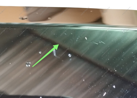 РОЗНИЦА Молдинг новый 1 LADA Vesta SW Cross FL переднего бампера нижний правый (хром) (Царапины ) Lada