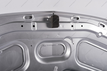 Капот LADA Largus/Лада Ларгус крашеный 691 Платина (Серебристый) с герметиком, герметик только по шву Начало