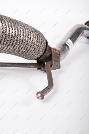 Глушитель дополнительный с трубами и кроншт.(резонатор) LADA Vesta/Веста Lada