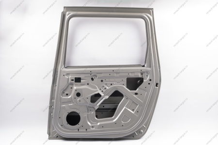 Дверь задняя правая (под стекло) LADA Largus/Лада Ларгус (с отв. под молдинг) с герметиком Lada