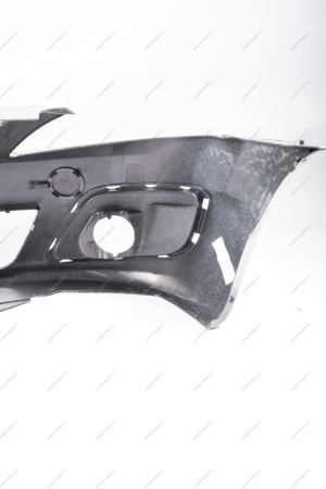 Бампер передний LADA Largus/Лада Ларгус крашеный 242 Серый базальт (Серо-бежевый) без заглушки под букс. крюк Lada