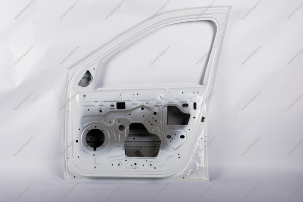 Дверь передняя правая LADA Largus/Лада Ларгус крашеная (с отв. под молдинг) 221 Ледниковый (Белый) Lada