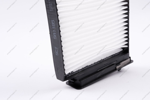 Фильтр салона пылевой LADA Largus 8-16кл / RENAULT Duster (дизель, 4*4, 1,5 л., 90 л.с.) климат-контроль или кондиционер 272772132R SCT