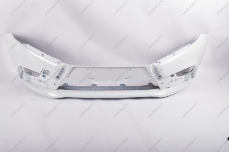 Бампер передний LADA Vesta Sedan/SW в цвет (без заглуш под букс крюк) 221Ледниковый (белый) Кампласт