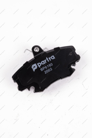 Колодки тормозные передние LADA Largus/Лада Ларгус 8 кл К-Т 1коробка (с усиками) с 4 шт. универсал PARTRA