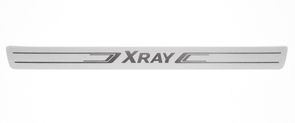 Накладка двери порога правая/левая с надписью "Xray" (наклейка) Lada XRAY Renault