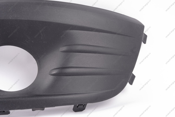 Облицовка противотуманных фар ЛЕВАЯ (цвет СЕРЫЙ) LADA Largus/Largus Cross Lada