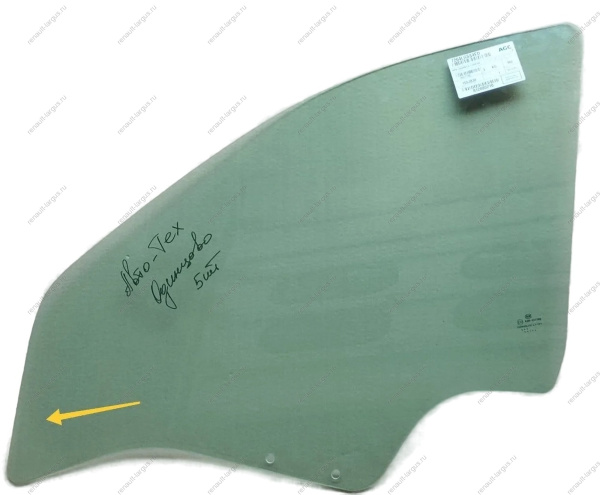 Стекло двери LADA Largus/Лада Ларгус переднее левое Tinted тонир. Lada