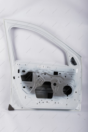 Дверь передняя левая LADA Largus/Лада Ларгус крашеная (с отв. под молдинг) 221 Ледниковый (Белый) Lada