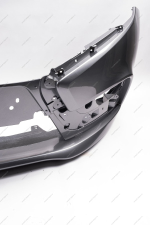 Бампер передний LADA Vesta Sedan/SW в цвет (без заглуш под букс крюк) 608 Плутон (серый) АвтоВаз