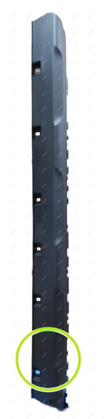 РАСШИРИТЕЛЬ ЗАД ПОРОГА ПРАВЫЙ RENAULT Duster/Рено Дастер Renault