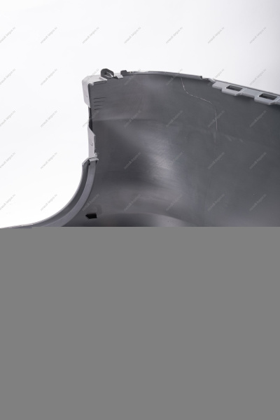 Бампер задний Лада Ларгус (не окраш) с тиснением (шершавый) без отверстий под парктроник Lada