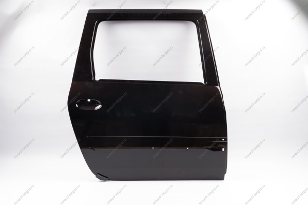 Дверь задняя правая (под стекло) LADA Largus/Лада Ларгус крашеная (с отв. под молдинг) 283 Кашемир (Корич.) Lada