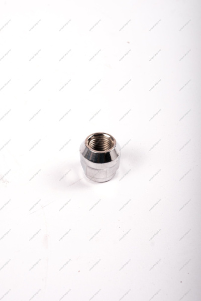 Гайка колесная M12X1/25 Хром высота 22 мм Конус с выступ./ закр./ ключ 19мм