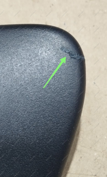 Молдинг двери передней правой LADA Largus/Лада Ларгус (без пистонов) Lada