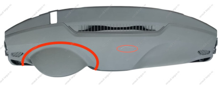 УЦЕНКА Панель приборов новая LADA Vesta (без подушки безопасности.) ( множество царапин и легкая трещина ) Lada