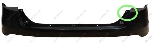 Бампер) задний (под покраску) (верхняя часть) Lada Vesta SW Cross/Cross(седан Lada