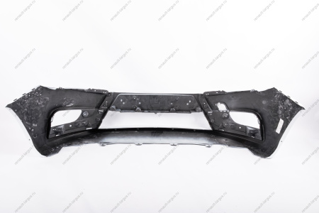 Бампер передний LADA Vesta Sedan/SW в цвет (без заглуш под букс крюк) 221Ледниковый (белый) Кампласт