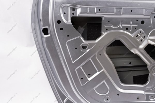 Дверь LADA Largus задняя левая (глухая) крашеная (без отв. под молдинг) 624 Серое плато Lada