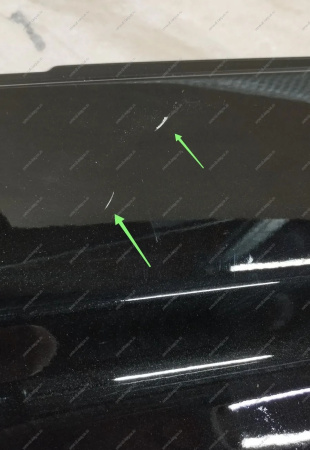 Крыло новое переднее левое LADA Vesta SW Cross крашеное 676 Черная жемчужина (черный) Lada