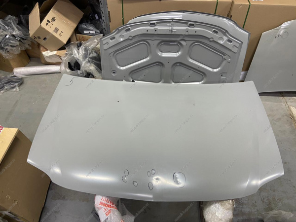 УЦЕНКА Капот LADA Largus/RENAULT Logan 04-13 (новый) мелкие вмятины (катафорезный грунт) (без герметика) Lada