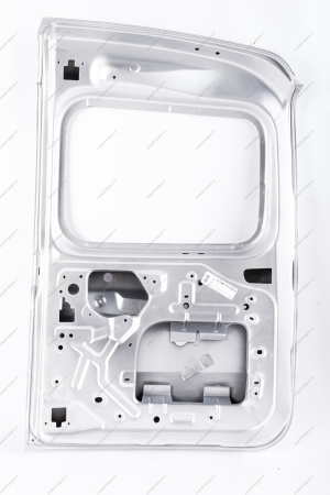 Дверь задка левая (под стекло) LADA Largus/Лада Ларгус крашеная 691 Платина (Серебристый) GAMMA