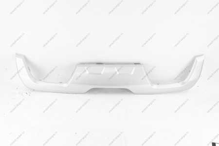 Накладка Lada Vesta SW Cross заднего бампера нижняя окрашенная в цвет серебристый Lada