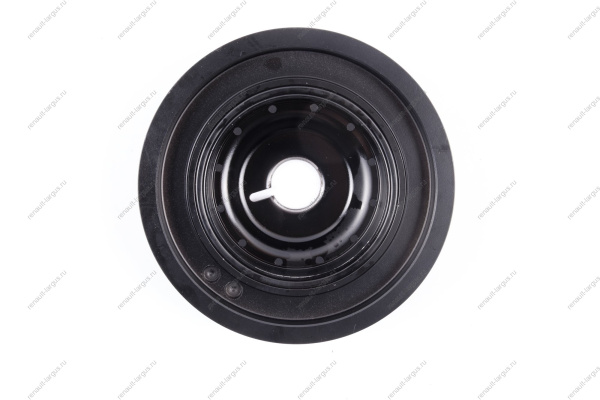 Шкив коленвала ремня генератора под ГУР с кондиционером двигат. K4M RENAULT Logan Sat