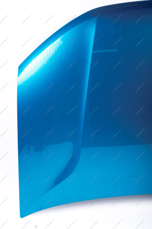 Капот LADA Largus (FL)/Cross (FL) крашеный в цвет 498 Лазурно синий ( Cеребристый темно-синий), герметик только по шву Lada