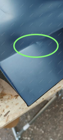 Дверь новая RENAULT Logan/Sandero задн. лев. 2014- без отверст под молд. SEHUN