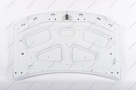 Капот LADA Largus/Лада Ларгус крашеный 221 Ледниковый (Белый) с герметиком, герметик только по шву Начало